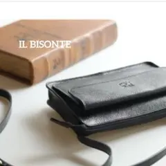 IL BISONTE　　イルビゾンテ　クロス　ボディバッグ　レザーショルダー