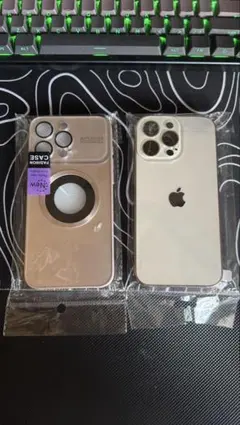 iPhone用クリアケース 2点セット 15 Pro max