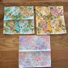 ピエール・バルマン　ハンカチ3枚セット