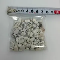 ホワイト系 小石 ルース ハンドメイド