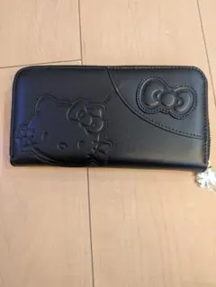 ハローキティ ブラック 長財布