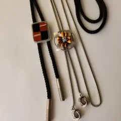 ループタイ　セット　２点　ヴィンテージ