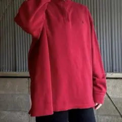 ハーフジップトレーナー