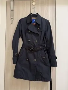 ブルーレーベルクレストブリッジ トレンチコート 38 ネイビー