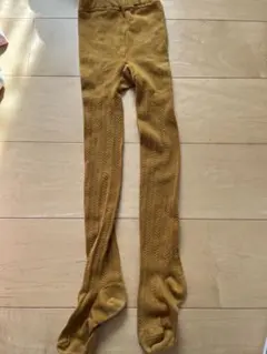 ケーブル編みタイツ