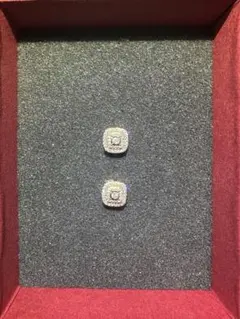 モアサナイト ピアス 左右 各2.0ct 計4.0ct GRA鑑定書付 - メルカリ