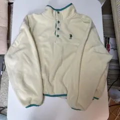 U.S. POLO ASSN. フリースジャケット Fサイズ クリーム色