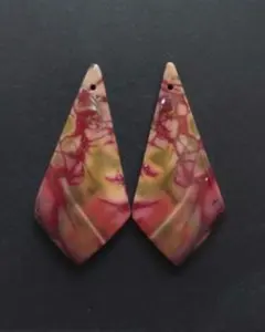 セール❗️③ ロング ムーアカイト ピアス.イヤリング用 ペア