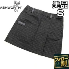 【フォロー割】 美品 アシュワース チェックスカート Sサイズ ゴルフウェアのサムネイル