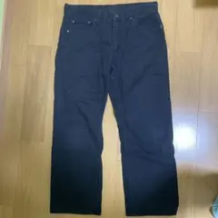 UNIQLO  ジーンズ　黒　ウエスト73cm