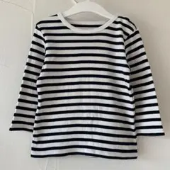 ユニクロ　UNIQLO ボーダーロンT 90㎝