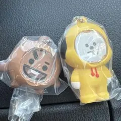 BTS BT21 フォトフレームマスコット　CHIMMY SHOOKY SUGA