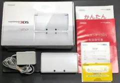 【外箱・付属品付き】ニンテンドー3DS本体　アイスホワイト　動作確認済み