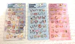 キャンディジェムシール　3枚おまとめ