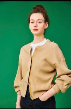 THE SHINZONE ベージュカーディガン