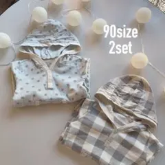 used【 old navy ロンパース 2set / 90cm 】n344