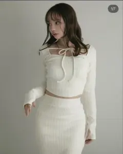 ANDMARY Brenda lace knit set - メルカリ