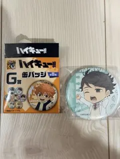 ハイキュー!! 及川徹 缶バッジ 4点セット - メルカリ