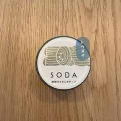 キングジム　SODA 透明マスキングテープ クマッキーのサムネイル