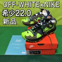 希少22cm NIKE ズームテラカイガー （新品・未使用）OFF-WHITE