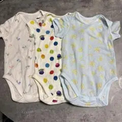 UNIQLO ベビー ロンパース 3枚セット