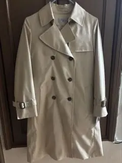 ベージュ トレンチコート スーツコート　Mサイズ LES MUES AOKI