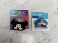 香港ディズニー バッグチャーム 2点セット