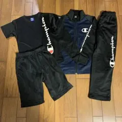 チャンピオン　ジャージ、Tシャツ、ハーフパンツまとめ売り140㎝