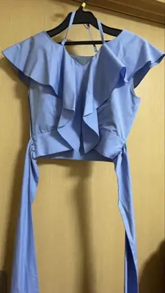 REDYAZEL（レディアゼル） ライトブルーセットアップワンピース