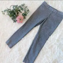 BANANA REPUBLIC グレー スリムフィットスラックス小さいサイズ00