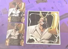 僕のヒーローアカデミア クリアミニ色紙 特典 オールマイト セット