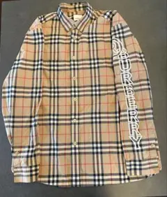 BURBERRY バーバリー ボトムロゴ プリント シャツ チュニック 4 - メルカリ