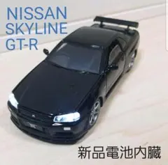 新商品‼️ NISSAN　R34 SKYLINE GT-R リアルミニカー