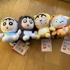 クレヨンしんちゃん　ブルブルマスコット　ぬいぐるみ　セット