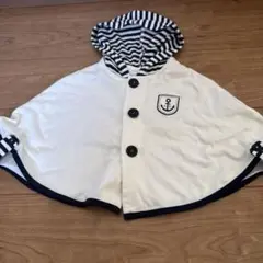 bebe ベビーポンチョ 70 80 ベビー服 ベベ