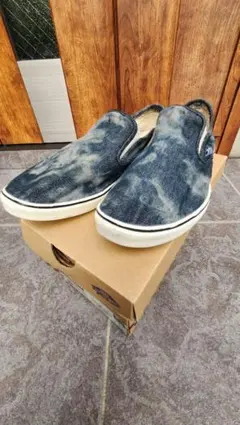 レア★VANSバンズスリッポンSURF SIDERS 27.5黒オーセンティック