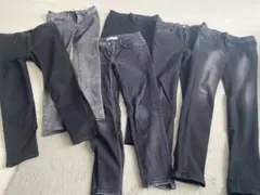 最終値下げブラックデニムまとめ売り