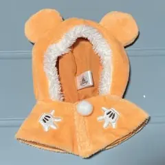ディズニー シークレットポンチョ オレンジ