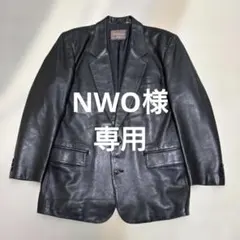 NWO様専用 ベルマキシム レザー テーラード ジャケット 羊革 ラムレザー