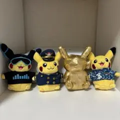 ポケモンセンター限定　ぬいぐるみ　ビリケンさんピカチュウ　2点セット 2026年最新】ビリケンさんピカチュウの人気アイテム - メルカリ