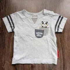 ZOOMIC 半袖Tシャツ パンダ ポケット 90cmのサムネイル