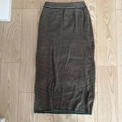 niko and... ストライプタイトスカート