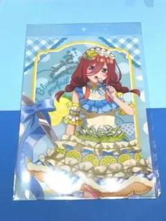 五等分の花嫁　クリアファイル　パフェドレス　中野三玖