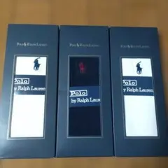 POLO RALPH LAUREN メンズ靴下 ビジネスソックス 3足セット