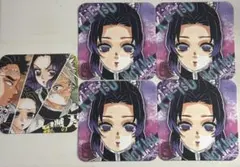 鬼滅の刃 アートコースター 第1弾 胡蝶しのぶ 5枚セット