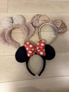 ディズニーカチューシャ　1点1000円　ミニーマウス、シェリーメイ