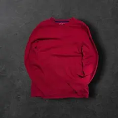 00 IZOD アーカイブ サーマル ロンT L 赤 Y2K グランジ ワッフルのサムネイル