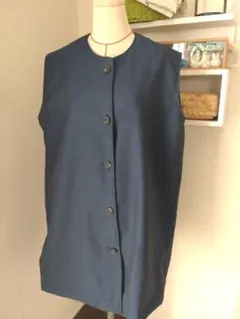着物リメイク　ロングベスト