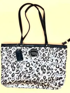 COACH トートバッグ ゼブラ