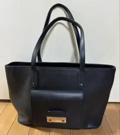 FURLA( フルラ )マチ有 トートバッグ ハンドバッグ ブラック 黒